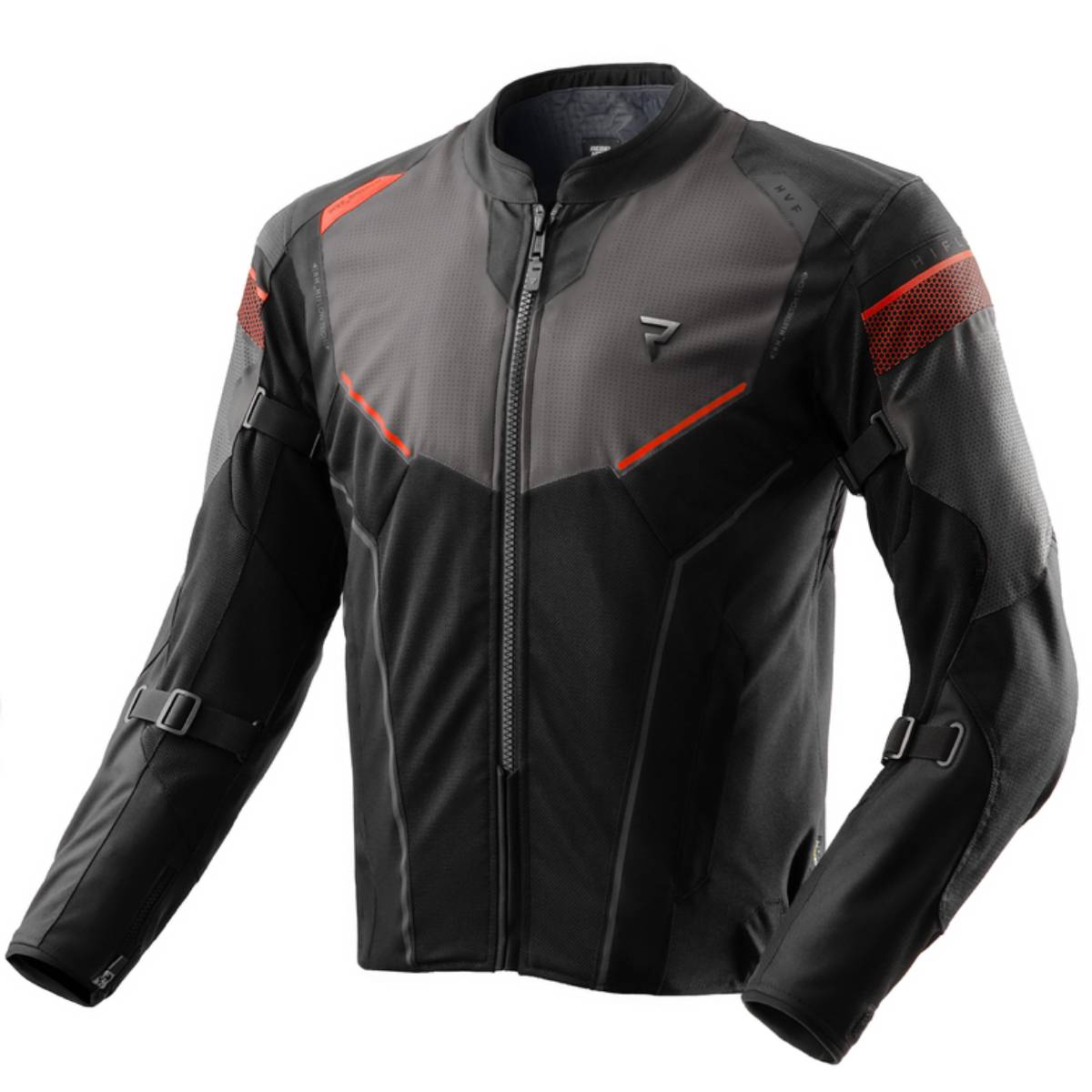Chaqueta Rebelhorn Hiflow V Negro/Gris/Rojo